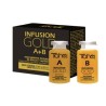 Tratamiento potenciador de brillo y nutrición capilar Infusion A+B Gold Ampollas Tahe