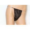 Tanga caballero desechable negro