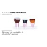 Brocha automática de maquillaje Golden Black Bifull