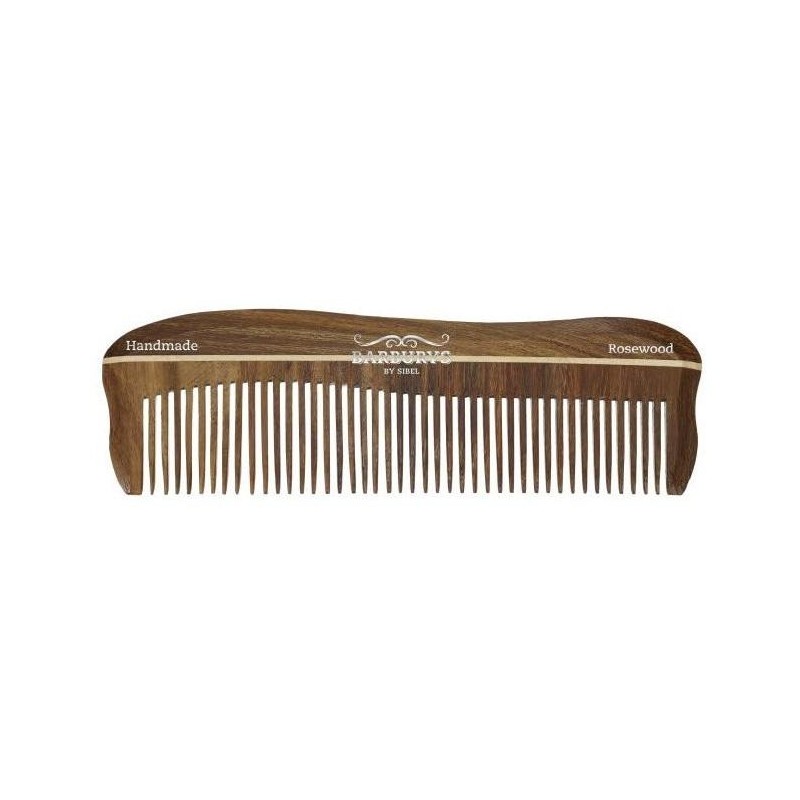 Peine barburys madera especial barbas 7 cm Nelson
