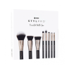 Set 8 pinceles glitter dorado