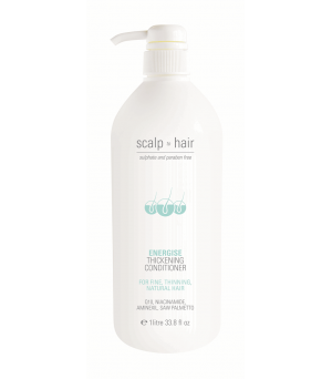 Scalp to Hair Energise Nak Acondicionador para cabello natural, graso o fino con caída