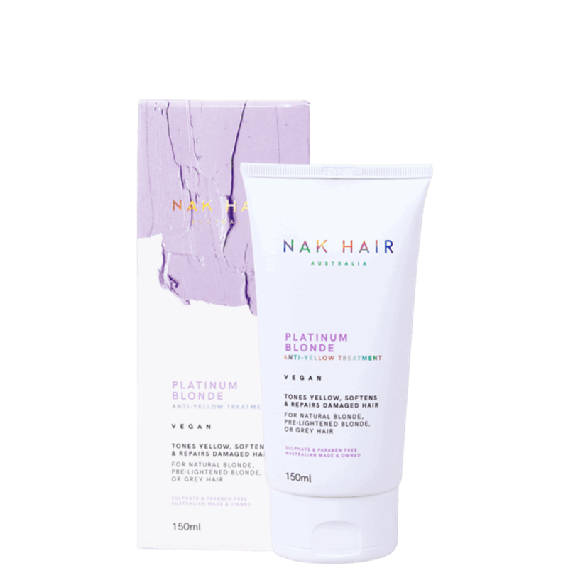 NAK PLATINUM BLONDE ANTI-YELLOW TREATMENT 150ML