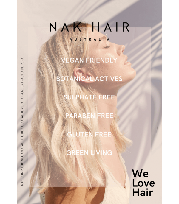 NAK Blonde plus shampoo 100ML
