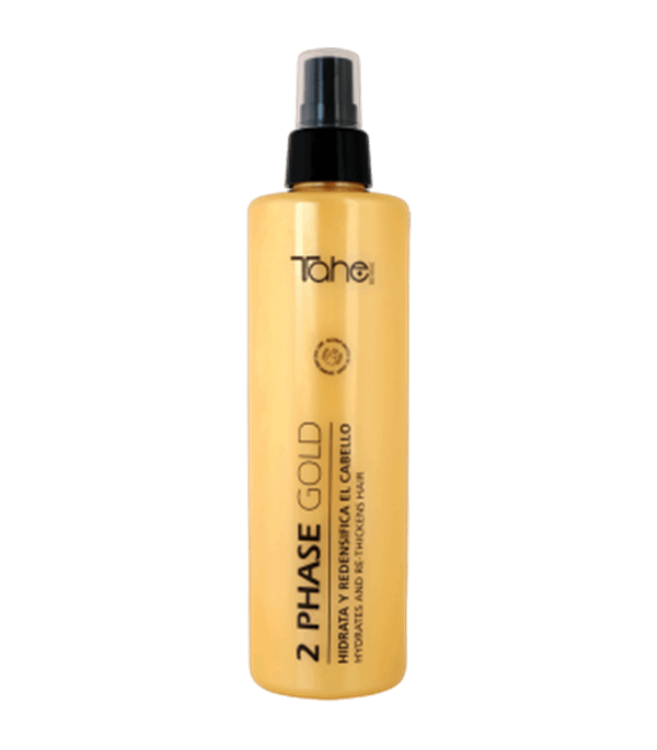 Bio fluid 2 phase gold Tahe Hidrata y re-densifica el cabello