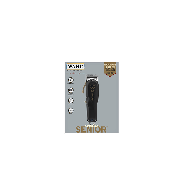 Máquina cortapelo. Profesional. Senior Cordless. Inalámbrico. Wahl
