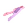 Peine desenredante de bambú ecológico rosa ILU