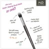 Brocha de contorno Nº 620 MUD Make-Up Designory. Version Profesional