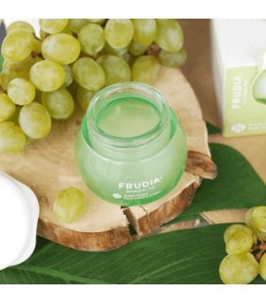 Crema Facial. Green Grape Pore Control Cream. Frudia