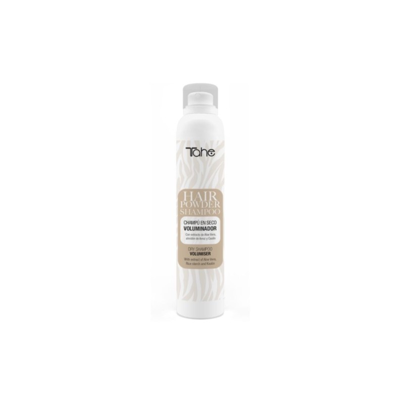 Champú en seco voluminador. Hair Spray. 200 ml. Tahe. Version Profesional