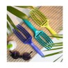 Cepillo desenredante. Fingerbrush Tropical Menta. Olivia Garden