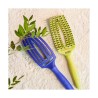 Cepillo desenredante. Fingerbrush Tropical Menta. Olivia Garden