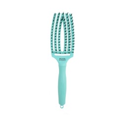 Cepillo desenredante. Fingerbrush Tropical Menta. Olivia Garden