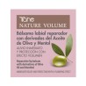 Bálsamo labial reparador natural. Efecto volumen. Nature Volume Tahe