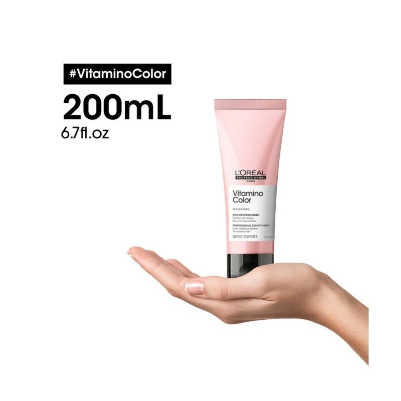 Acondicionador Vitamino Color Resveratrol 200 ml. Serie Expert L'oréal Professional
