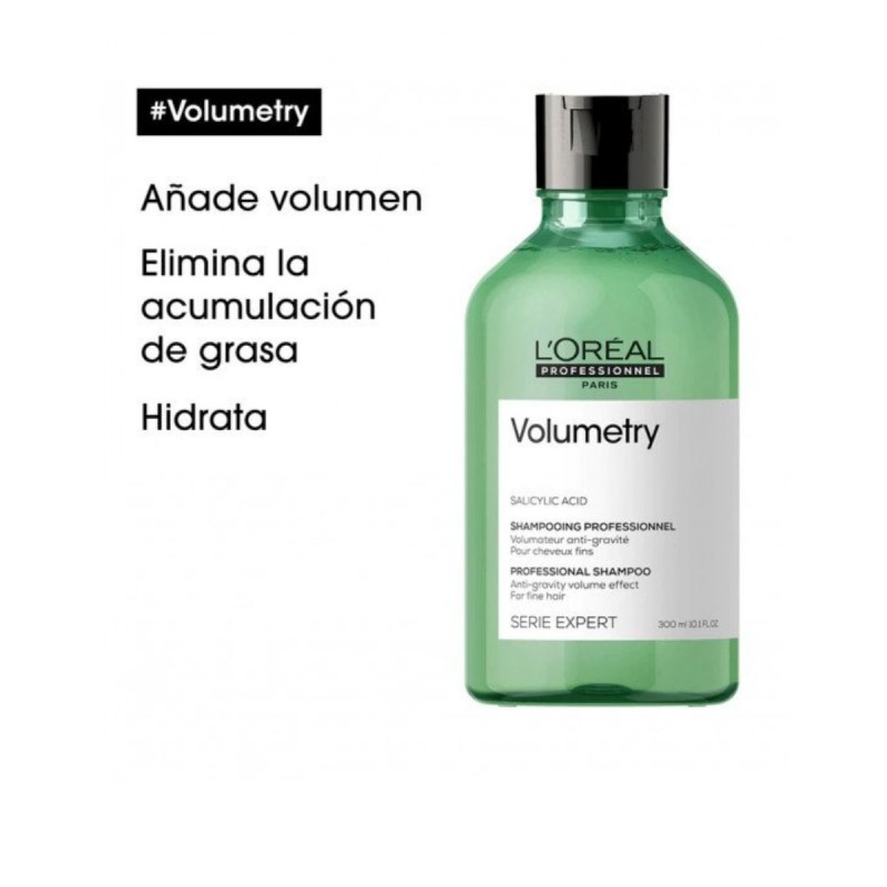 Champú Cabellos Finos. Volumetry Serie Expert. 300 ml L'oréal Professionel