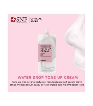 Crema facial tonificante con ácido hialurónico. Water drop tone up cream. 25 ml. SNP