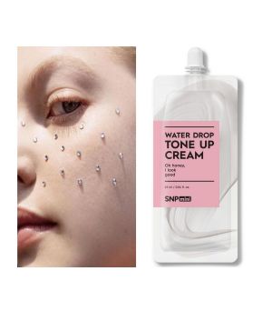 Crema facial tonificante con ácido hialurónico. Water drop tone up cream. 25 ml. SNP