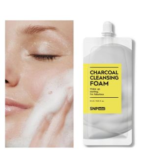 Espuma limpiadora facial de carbón. Charcoal cleansing foam SPN