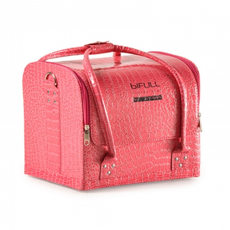 Maletín Profesional. Pequeño. Peluquería, estética o maquillaje. Diseño retro. Bifull