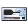Pack Plancha de pelo titanium. Profesional XS + cepillo pala. AGV