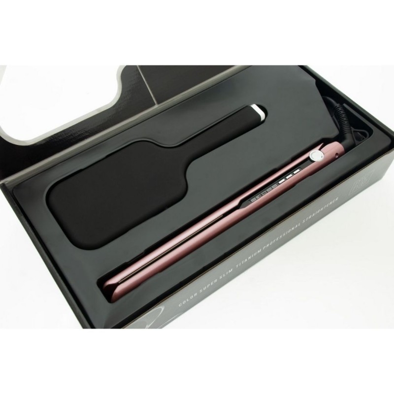 Pack Plancha de pelo titanium. Profesional XS + cepillo pala. AGV