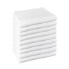 Toalla de peluquería de algodón. Basic. Blanca