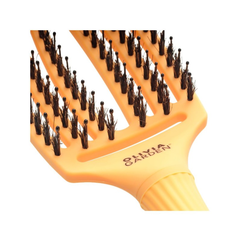 Cepillo desenredante. Fingerbrush 90's Party 2023 Olivia Garden Colores +