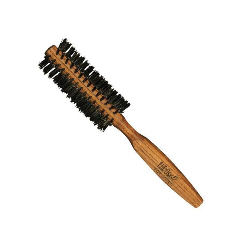 Comprar Cepillo redondo Circular con cerdas de Jabalí 45mm. - Eurostil  00367, venta cepillo redondo peluquería de madera para el bolso