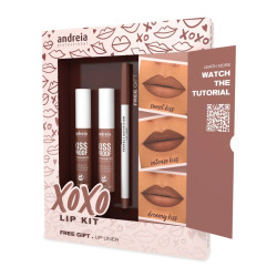 Kit maquillaje de labios. XOXO Lip kit Andreia