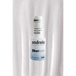 Base de esmalte en gel enriquecida con fibras sintéticas. Fiberbase Andreia