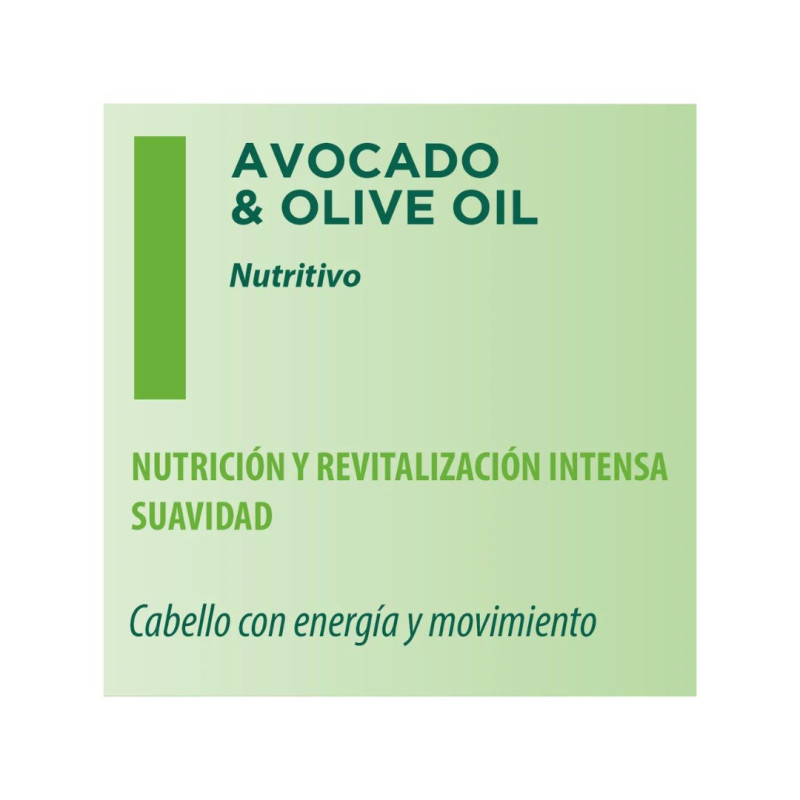 Acondicionador bifásico nutritivo Avocado & Olive Oil Nirvel