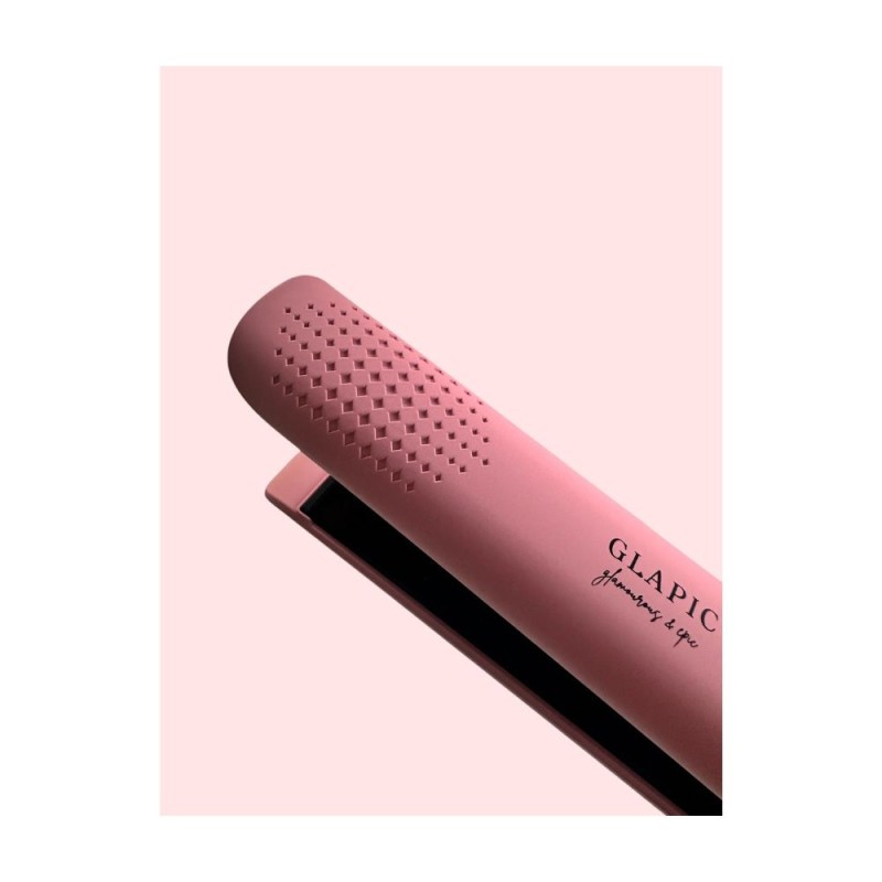 Plancha de Pelo Glapic Bubblegum Pink | Alisado y Brillo Profesional
