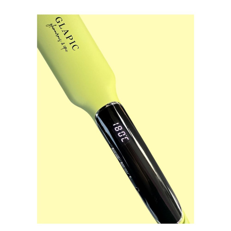 Plancha de Pelo Lemon Yellow Large Glapic
