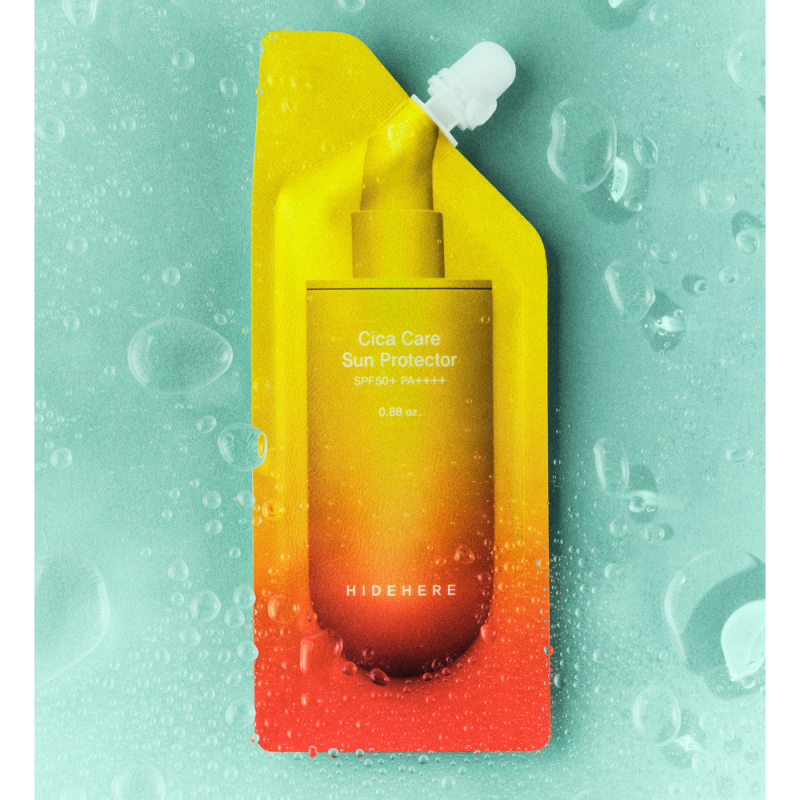 HIDEHERE Cica Sun Protector | Protector solar facial SPF50+ hidratante