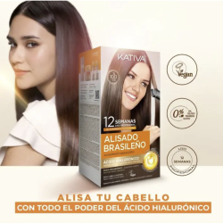 Kit de Alisado Brasileño Vegano Kativa. Hasta 12 semanas