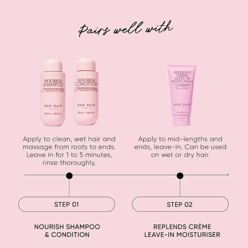 Nak Hair Nourish Conditioner – Hidratación y Protección del Color