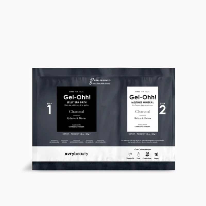 Gel-Ohh! Charcoal – Baño Detox con Carbón Activo y Lemongrass