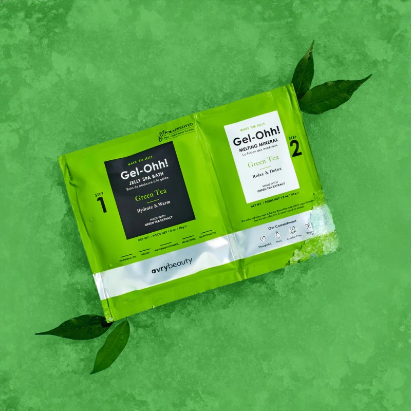 Gel-Ohh! Green Tea – Baño Detox con Té Verde y Aroma Refrescante