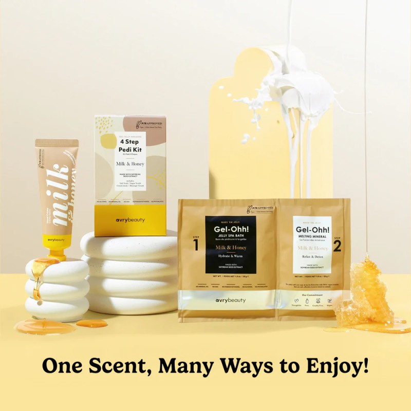 Gel-Ohh! Milk & Honey – Baño Spa Nutritivo con Leche y Miel