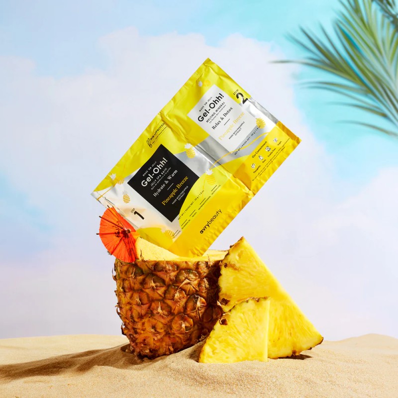 Gel-Ohh! Pineapple Breeze – Baño Spa con Extracto de Piña