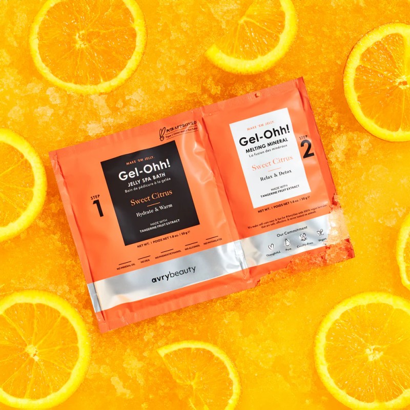 Gel-Ohh! Sweet Citrus – Baño Spa con Vitamina C y Aroma a Limón