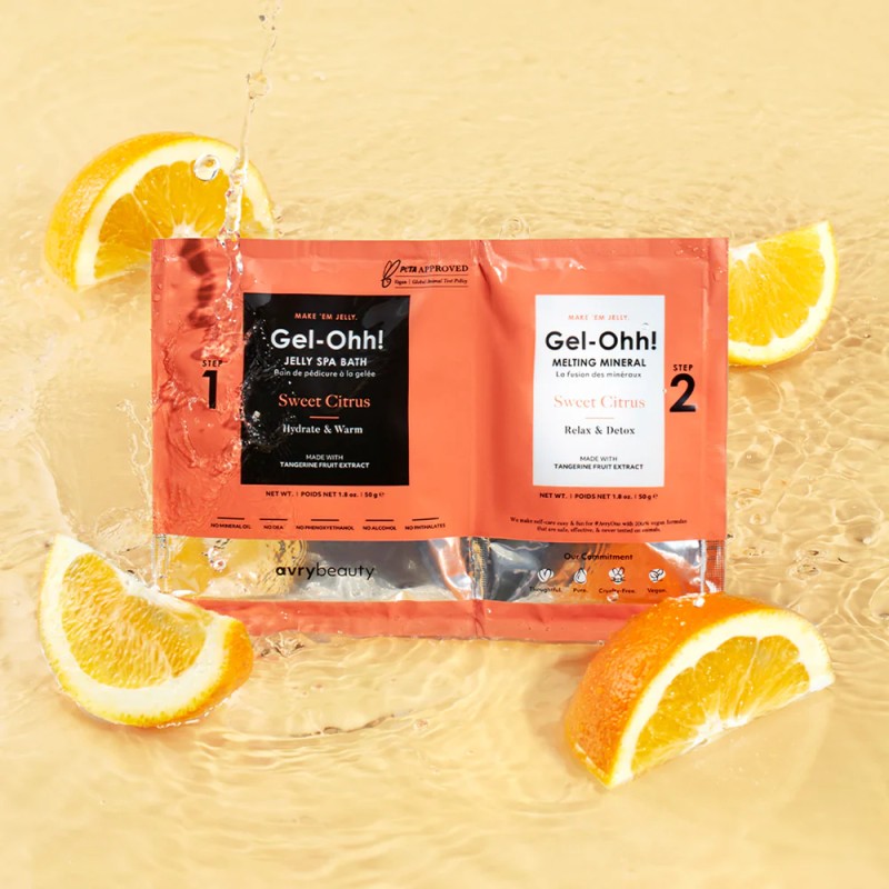 Gel-Ohh! Sweet Citrus – Baño Spa con Vitamina C y Aroma a Limón