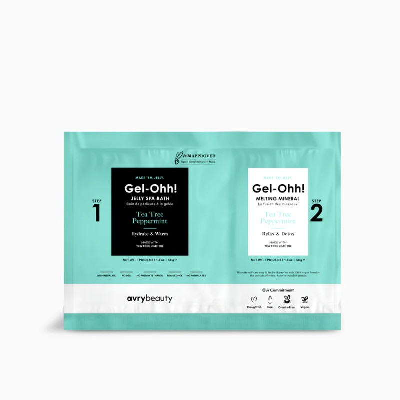 Gel-Ohh! Tea Tree – Baño Spa Refrescante con Árbol de Té y Menta