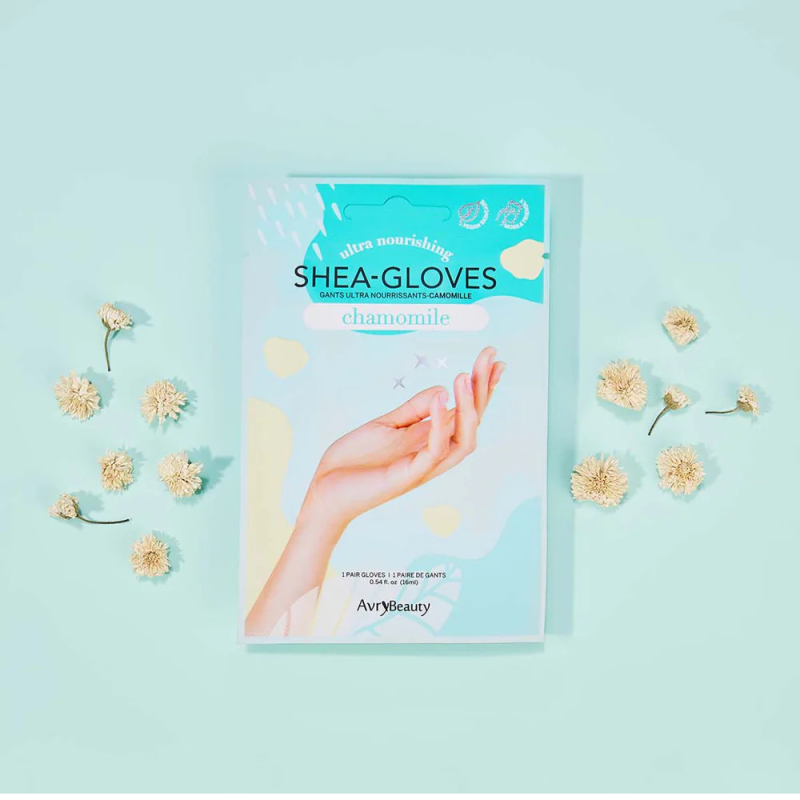 Shea Butter Gloves Chamomile – Guantes Hidratantes con Manteca de Karité y Manzanilla