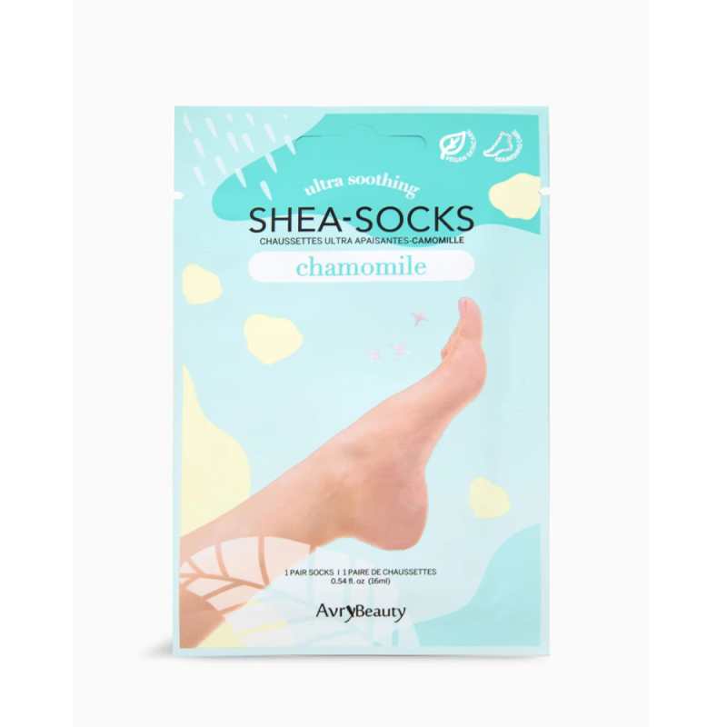 Shea Butter Socks Chamomile – Calcetines Hidratantes con Manteca de Karité y Manzanilla