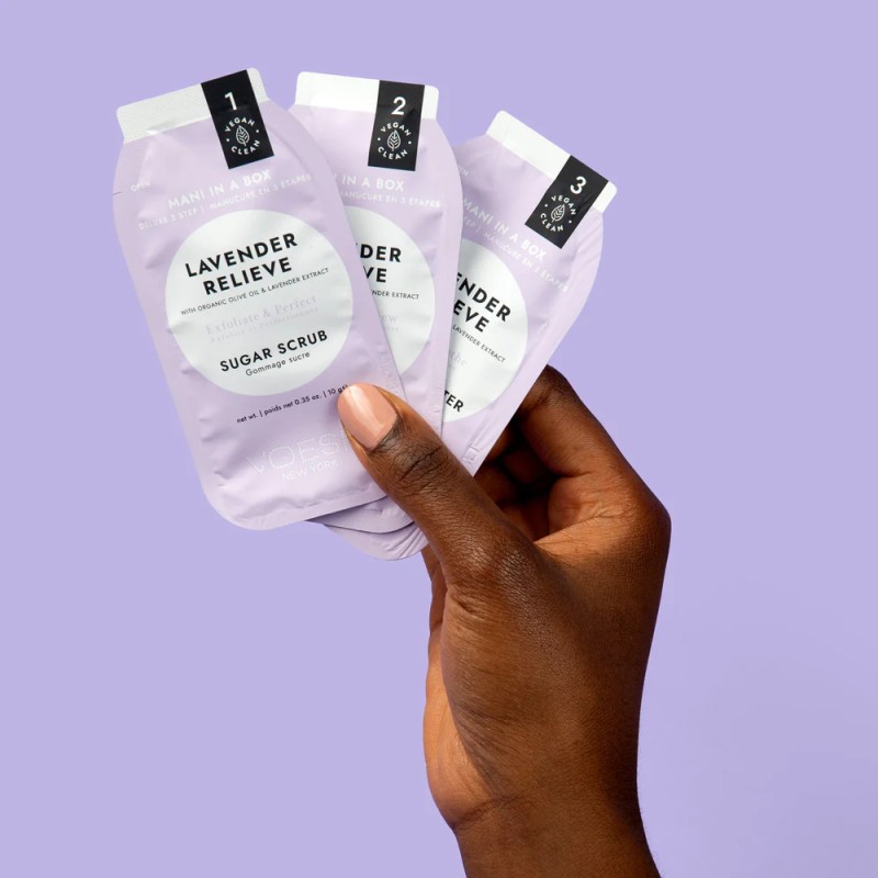Mani in a Box Lavender Relieve – Kit Manicura 3 Pasos con Lavanda