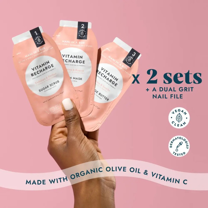 Mani Moments Duo Vitamin Recharge – Set de Manicura Revitalizante con Vitamina C