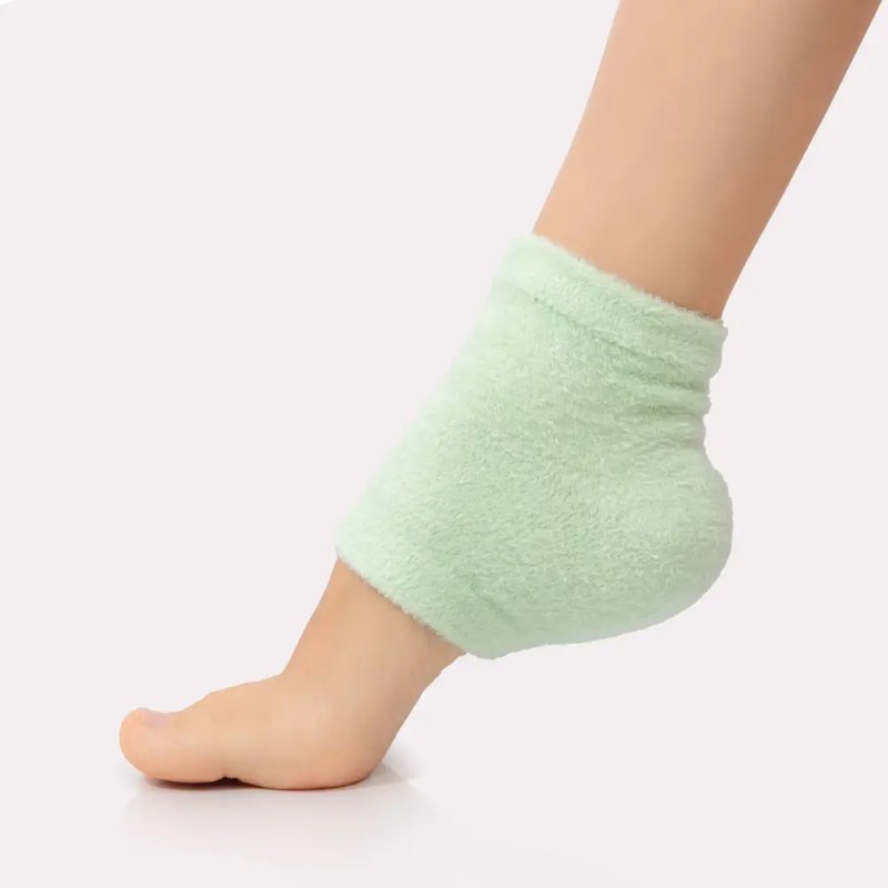 Moisturizing Heel Socks Mint – Calcetines Hidratantes para Talones Secos