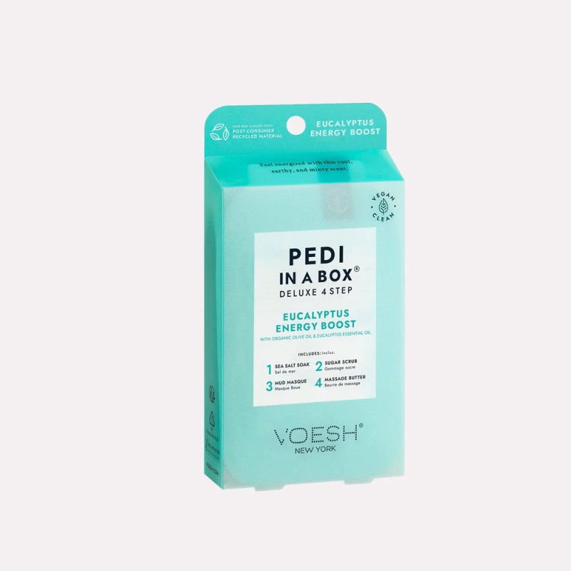 Pedi in a Box Eucalyptus Energy Boost – Pedicura Energizante con Eucalipto